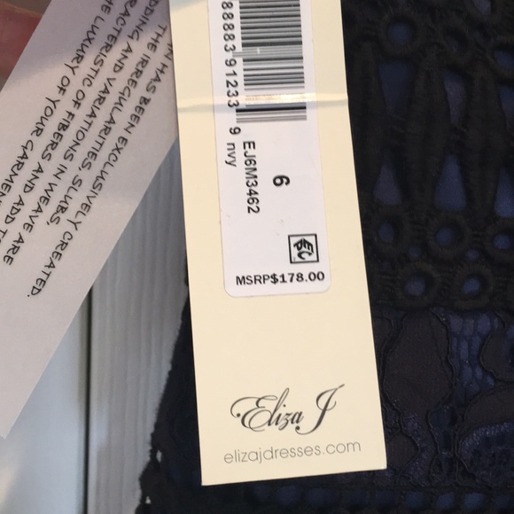 Eliza J dark blue dress - Picture 4 of 5